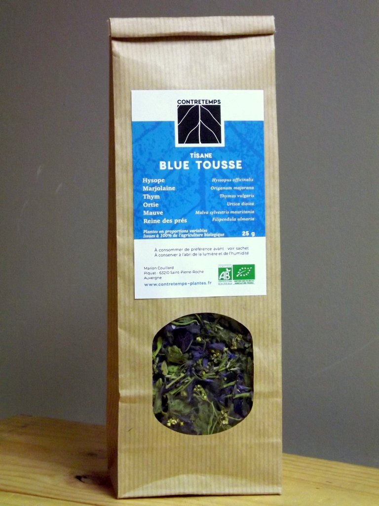 Sachet, tisane, Contretemps, plantes sèches, infusion